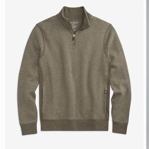 Mack Weldon Ace Quarter Zip Pullover Green Large NWT IN PACKAGE